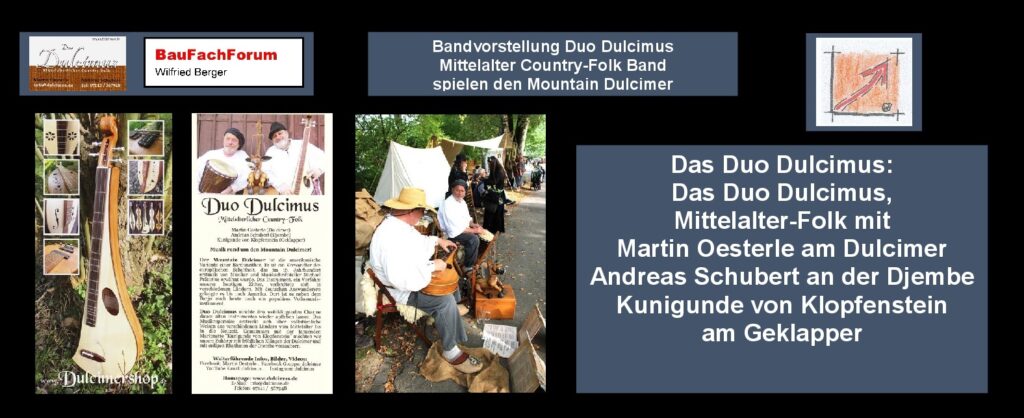 Mountain Dulcimer Amerikanischer Folk Rock Brian Chartrand Der Mountain Dulcimer in Deutschland Mittelalter Minnesänger Dreh-Leiern Zupfinstrument des Scheitholzes