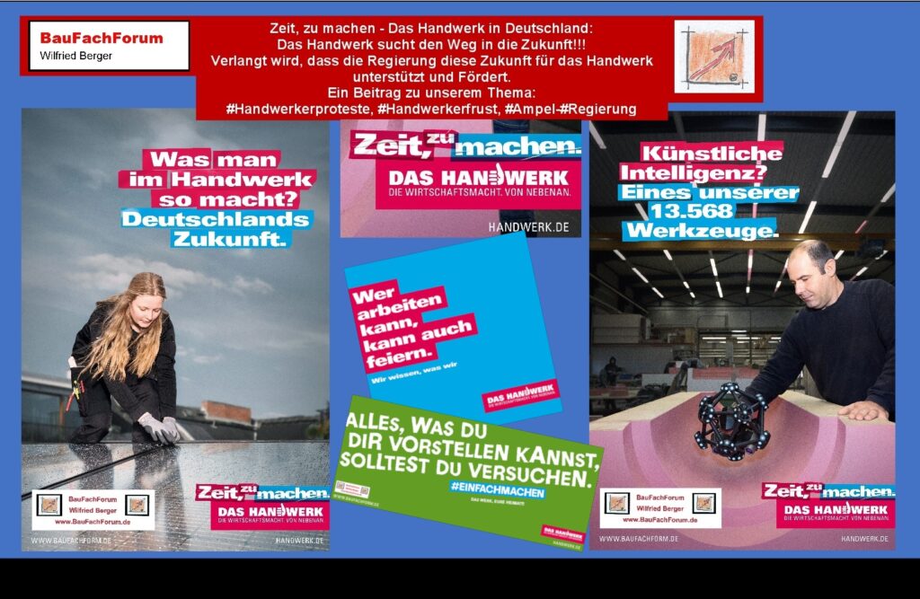 Zeit zu machen das Handwerk Handwerkerfrust führt zu Handwerkerprostest Zeit zu machen das Handwerk Wirtschaftszweig in Deutschland Städterat oder ein Gemeinderat Handwerksmeister