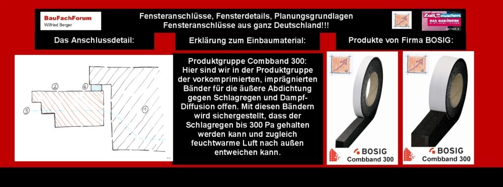 Altbau und Wissen über Quellbänder Eine schwerwiegende Entscheidung im Fenstereinbau Das ist immer die dass der Fenstereinbau bis ins Jahr 2024 meist nicht sauber geplant wird Das heißt dass der Handwerker mit seinen Fenstern auf dem Hänger zur Baustelle fährt und erst dort mit der Einbausituation konfrontiert wird Und das ist tödlich Meist muss der Geselle oder Meister der die Montage ausführen muss dann in den Werkstattwagen schauen was er an Einbaumaterial überhaupt dabeihat So geht ein Fenstereinbau 2024 nicht mehr Auch nicht im Altbau Im Altbau ist es unumgänglich mit dem Aufmaß Probeöffnungen vorzunehmen um überhaupt zu schauen was in den Tiefen der Laibung für Anschlüsse zu Tage kommen